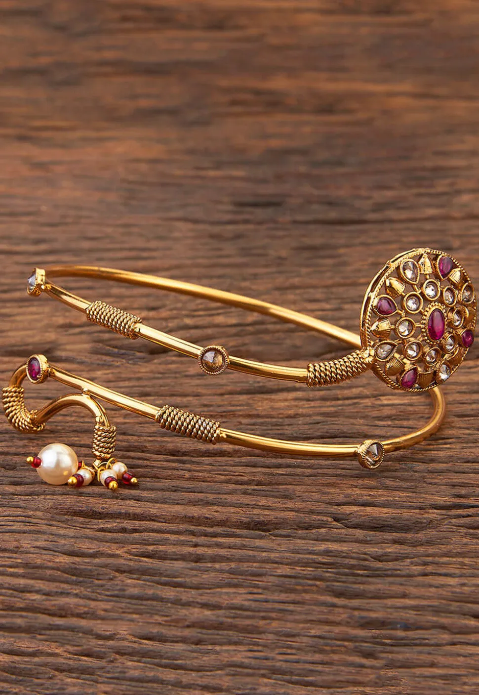 Stone Studded Adjustable Armlet