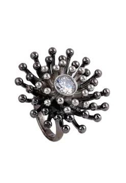 Stone Studded Adjustable Ring