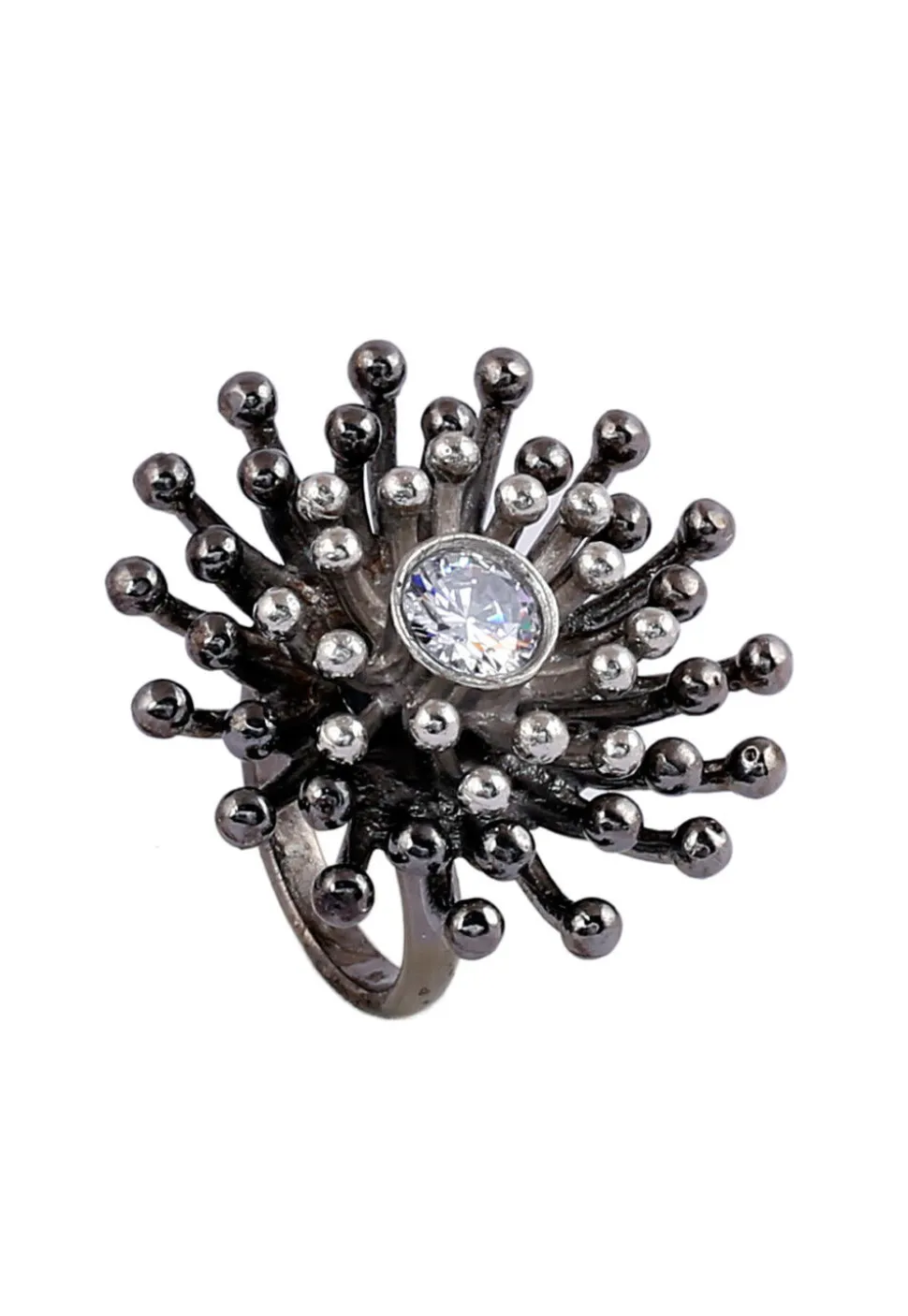 Stone Studded Adjustable Ring
