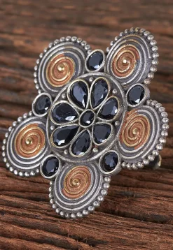 Stone Studded Adjustable Ring