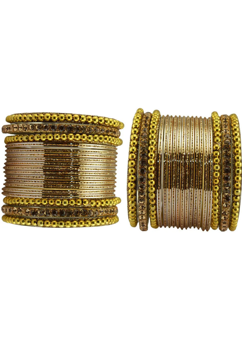 Stone Studded Bangle Set