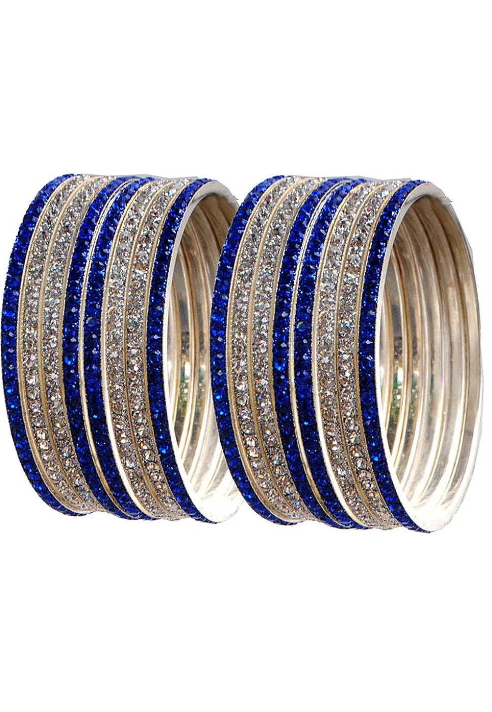 Stone Studded Bangle Set