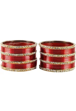 Stone Studded Bangle Sets