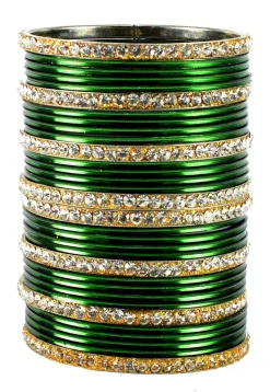 Stone Studded Bangle Sets