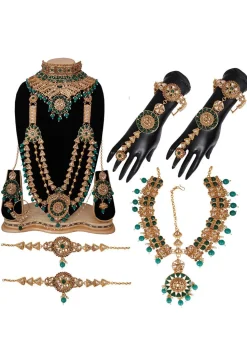 Stone Studded Bridal Set Set