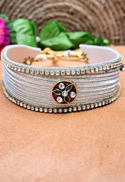 Stone Studded Choker Necklace