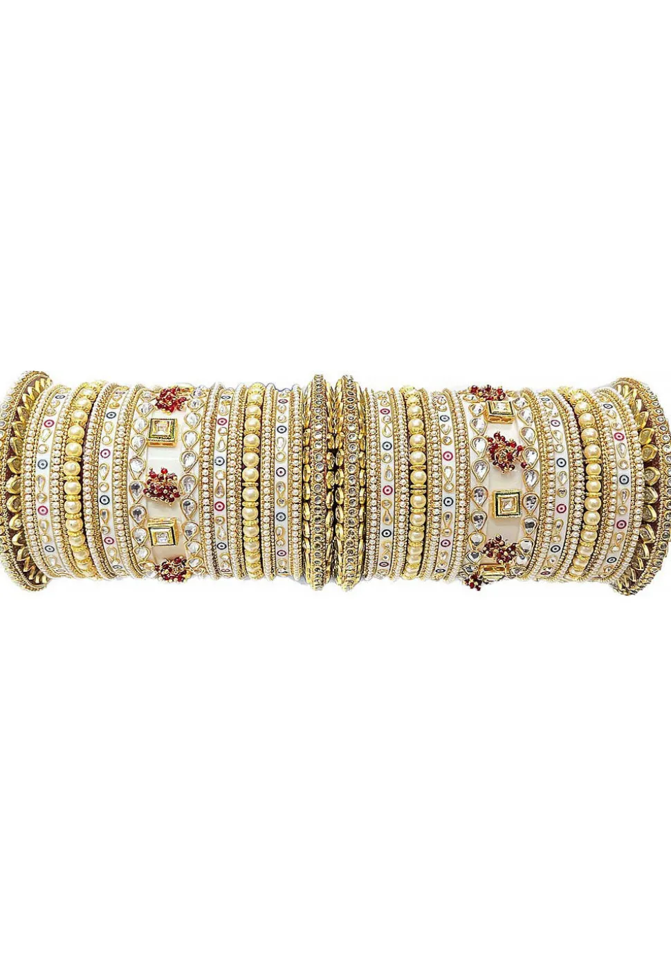 Stone Studded Choora Set