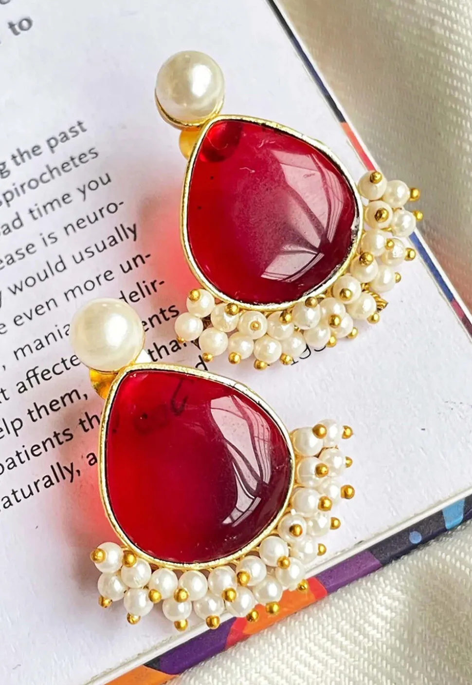 Stone Studded Earrings