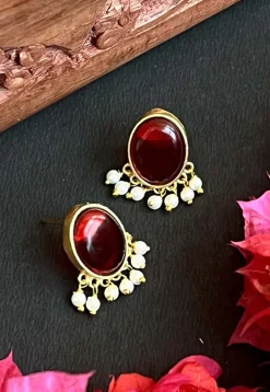 Stone Studded Earrings