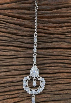 Stone Studded Maang Tikka