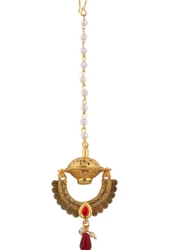 Stone Studded Maang Tikka