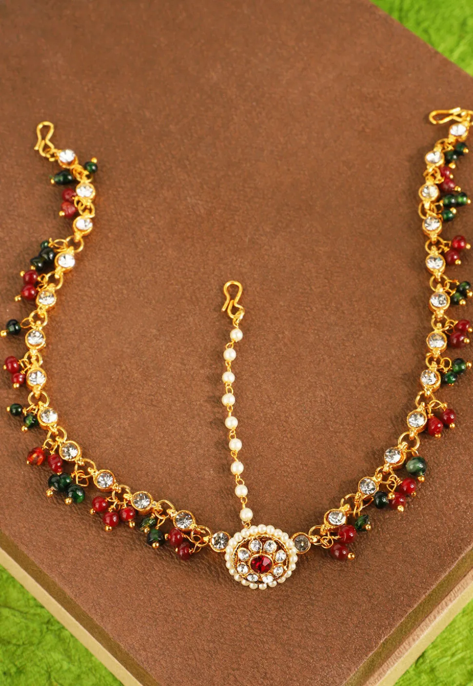 Stone Studded Maatha Patti