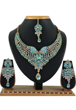 Stone Studded Necklace Set