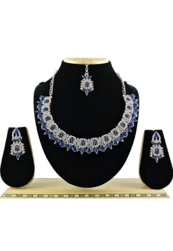 Stone Studded Necklace Set