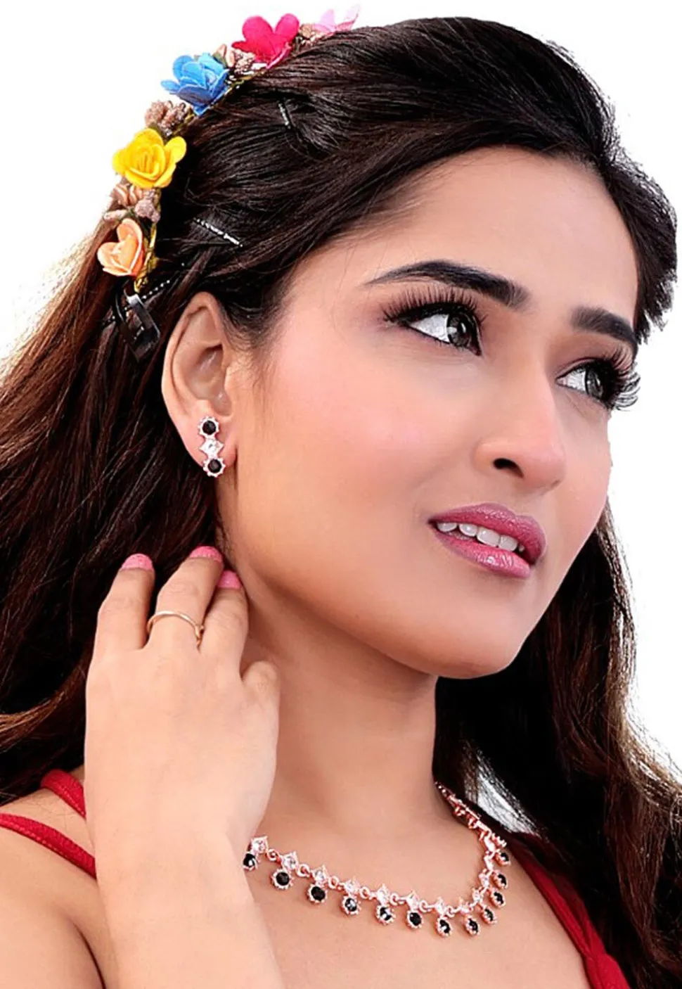Stone Studded Necklace Set