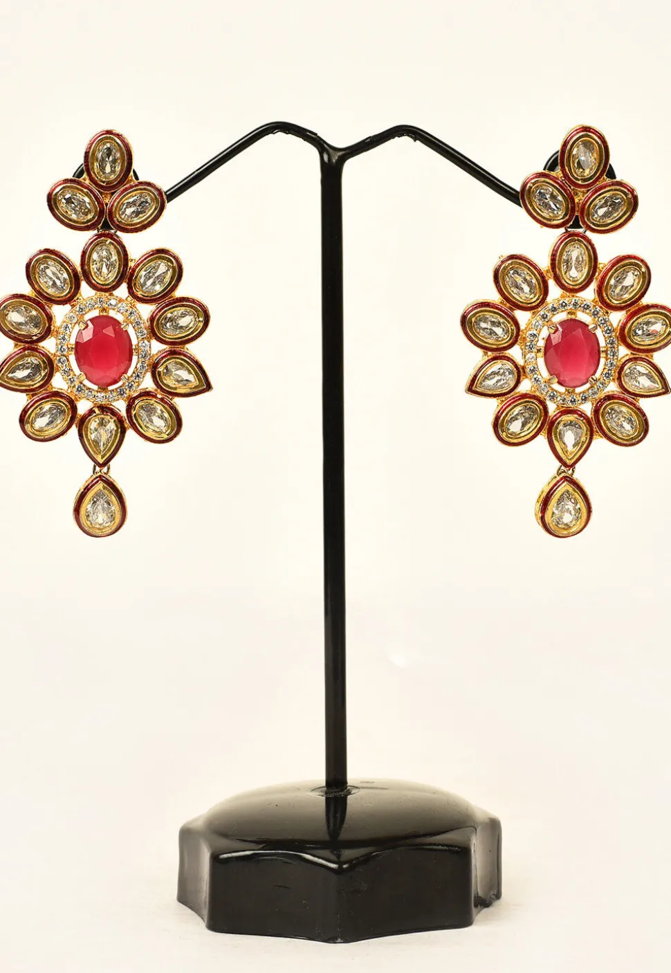 Stone Studded Necklace Set