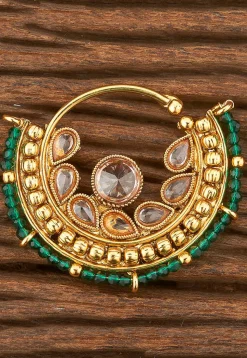 Stone Studded Nose Ring