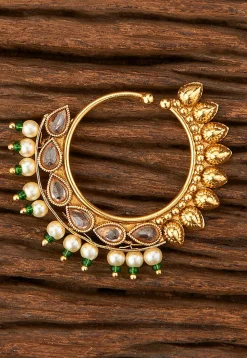 Stone Studded Nose Ring
