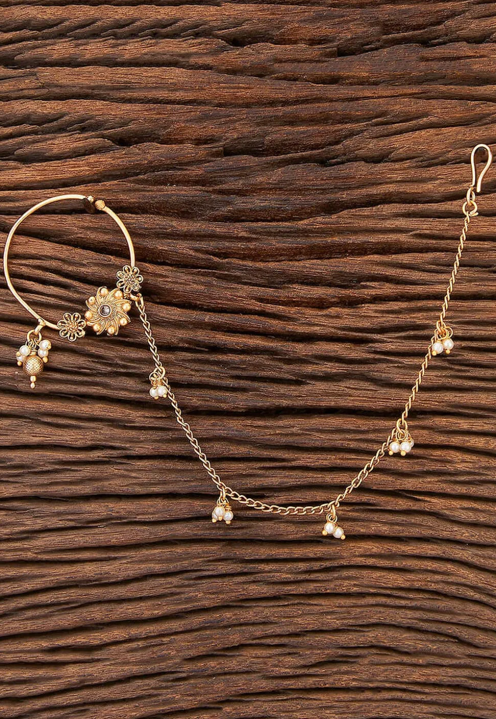 Stone Studded Nose Ring