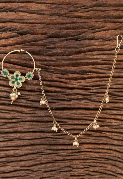 Stone Studded Nose Ring