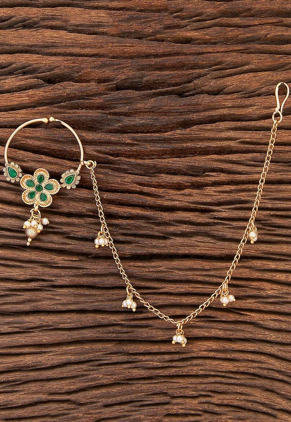Stone Studded Nose Ring