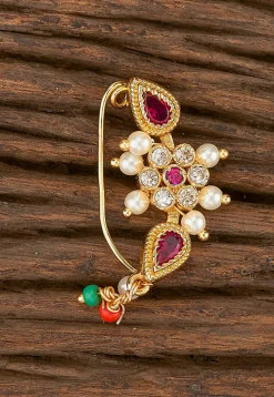 Stone Studded Nose Ring