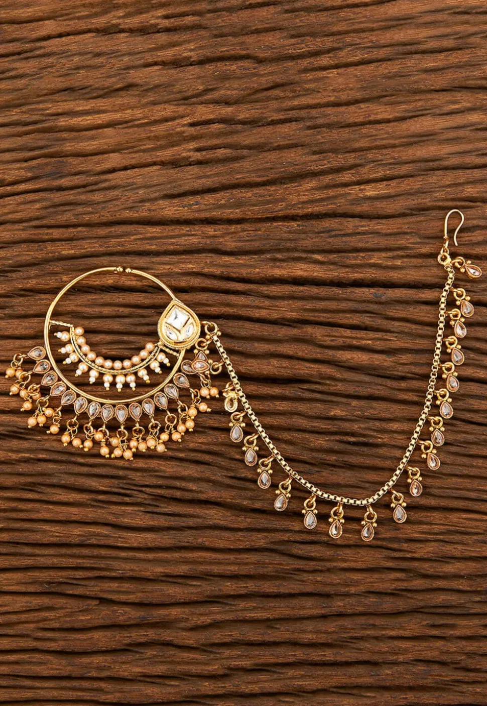 Stone Studded Nose Ring