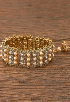 Stone Studded Openable Bracelet