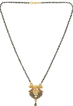 Stone Studded Oxidised Mangalsutra