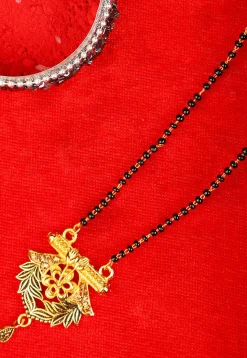 Stone Studded Oxidised Mangalsutra