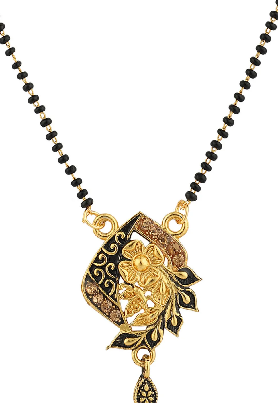 Stone Studded Oxidised Mangalsutra