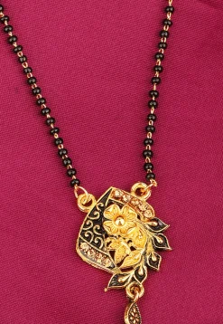 Stone Studded Oxidised Mangalsutra