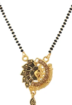 Stone Studded Oxidised Mangalsutra