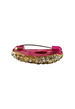 Stone Studded Saree Pin