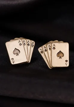 The Aces Rule Metallic  Collar Tips Gift Set