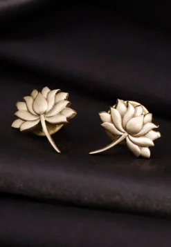 The Floral Metallic Collar Tips Gift Set