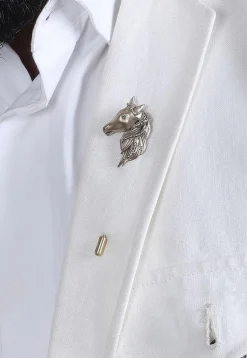 The Horse Metallic Lapel Pin