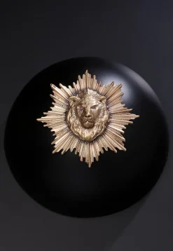 The Lion Power Metallic Brooch