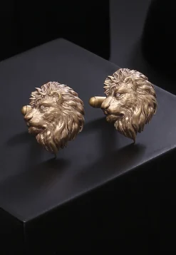 The Royal Side Lion Metallic  Gift Set