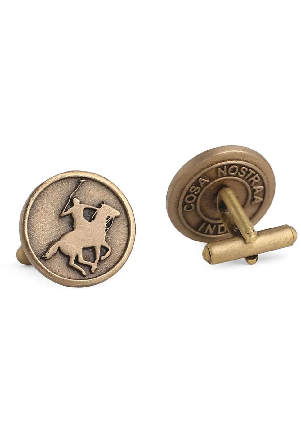 Warrior Metallic Cufflink Pair