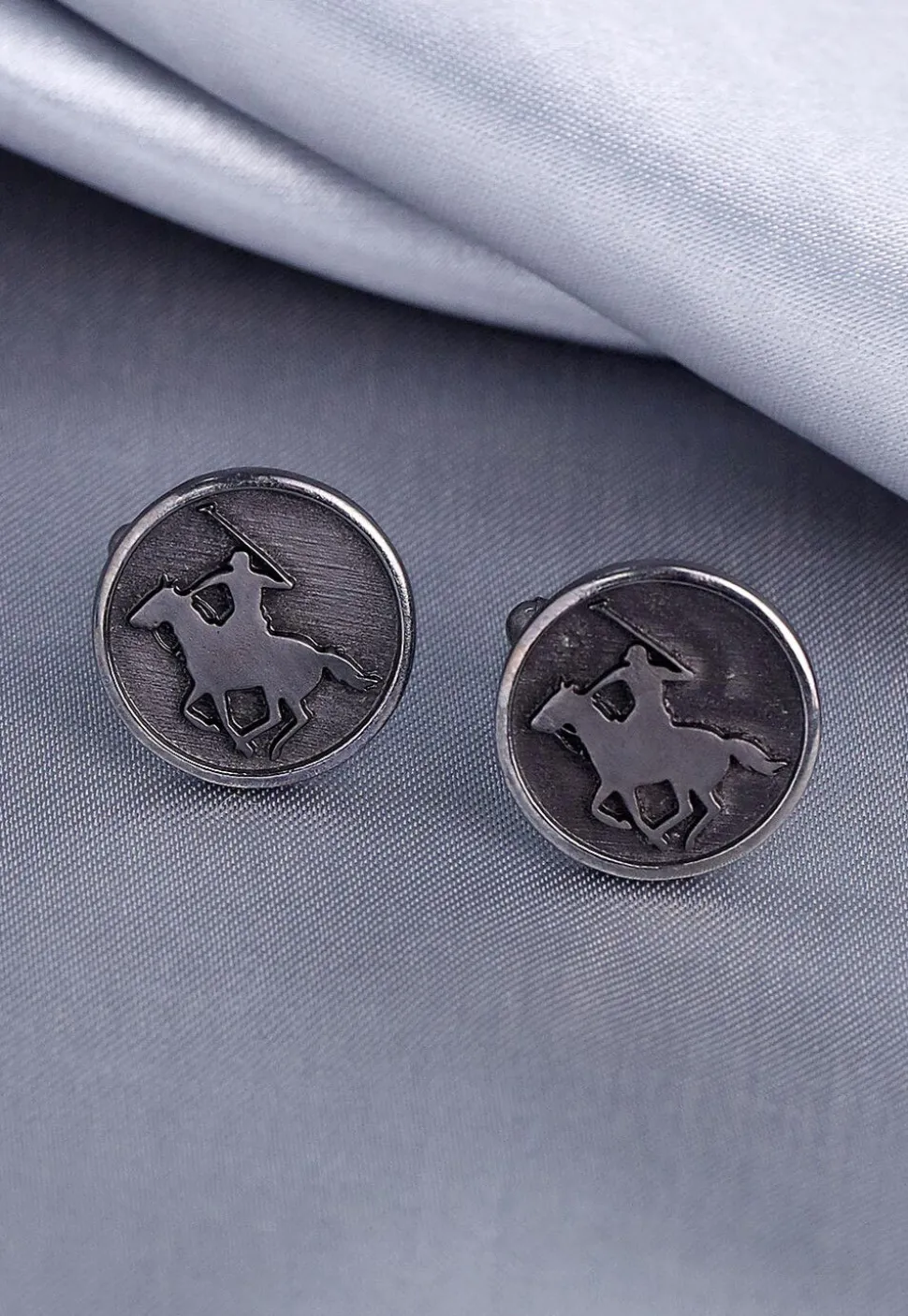 Warrior Metallic Cufflink Pair