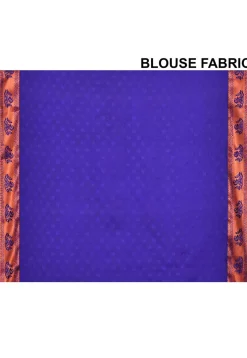 Woven Art Silk Saree in Fuchsia