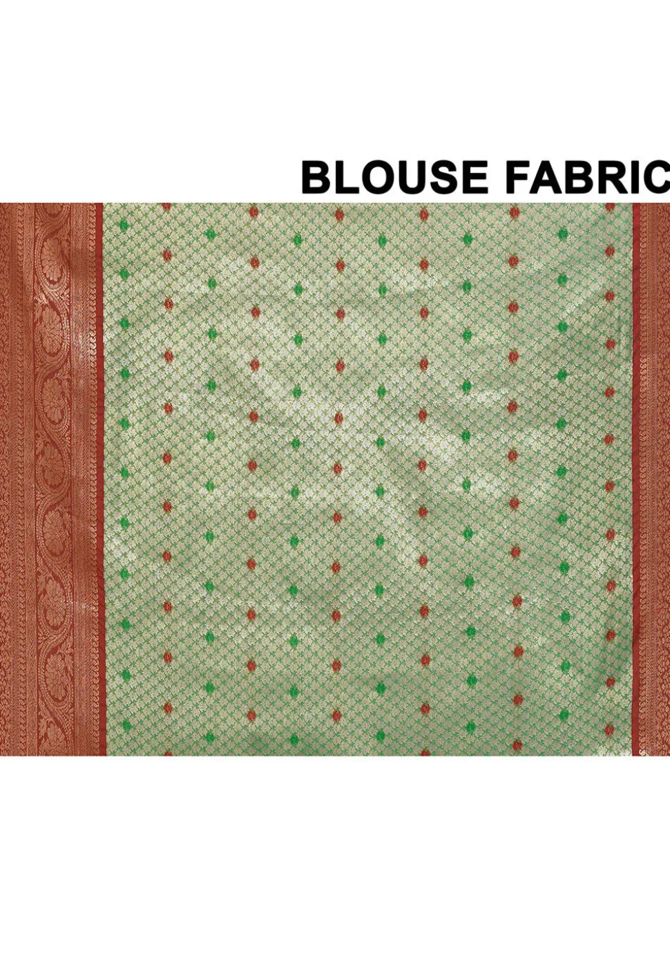 Woven Art Silk Saree in Orange